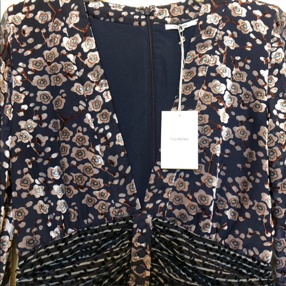 Tularosa Brentwood Dress In Navy - Picture 9 of 11